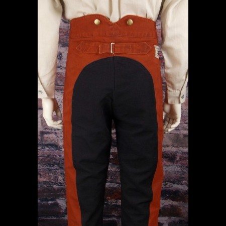 Frontier Classic Saddle Pants Rust/Black Size 32, 42
